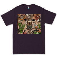Plum western rodeo Premium Tee - AdoDesignShop