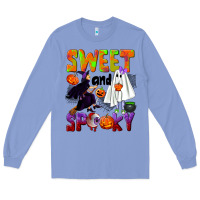 Colony Blue Sweet and spooky Long Sleeve Tee - NancyCooperArtShop