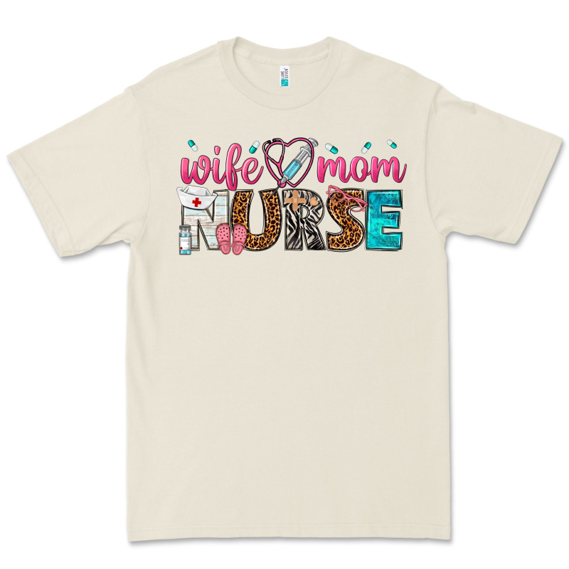 Wife Mom Nurse Premium Tee by texasbilliewilder | Teevron
