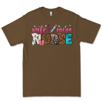 Cacao wife mom nurse Premium Tee - texasbilliewilder