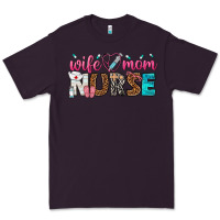 Plum wife mom nurse Premium Tee - texasbilliewilder