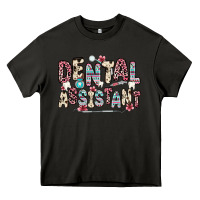 Asphalt dental assistant Heavy Core Tee - Zillion Design Studio