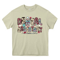 Mossy dental assistant Heavy Core Tee - Zillion Design Studio