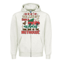 Oatmeal Heather home of the jollıest bunch of assholes thıs sıd Zipper Hoodie - MaliasSmallBusiness