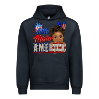 Navy little mister america black boy Urban Hoodie - CowGirlArtShop