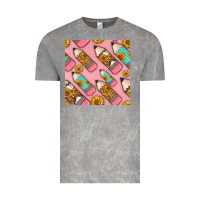 Cloud Rock western pencil seamless pattern Vintage Tee - BundleAndBundleShop