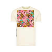 Vintage Arctic western pencil seamless pattern Vintage Tee - BundleAndBundleShop