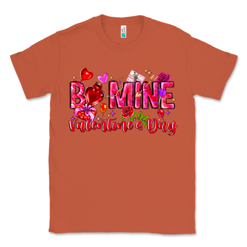 Be Mine Valentines Day Classic Tee by CowhideDigitalArt | Teevron
