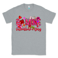 Heather Grey Be Mine Valentines Day Classic Tee - CowhideDigitalArt