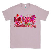 Lilac Be Mine Valentines Day Classic Tee - CowhideDigitalArt