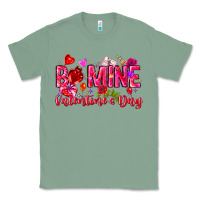 Sage Be Mine Valentines Day Classic Tee - CowhideDigitalArt