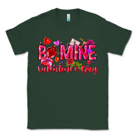 Sports Green Be Mine Valentines Day Classic Tee - CowhideDigitalArt