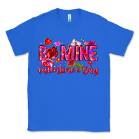 True Royal Be Mine Valentines Day Classic Tee - CowhideDigitalArt