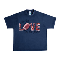 Navy football love of the game Urban Heavy Tee - JahusDesignShop