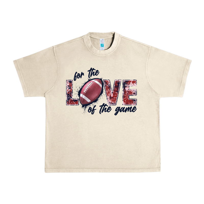 Football Love Of The Game Urban Heavy Tee by JahusDesignShop | Teevron