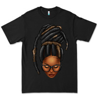 Black afro woman faux jumbo locs Premium Tee - texasbilliewilder