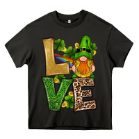 Asphalt st patricks day gnomes shamrock love Heavy Core Tee - RanaPortraitStore
