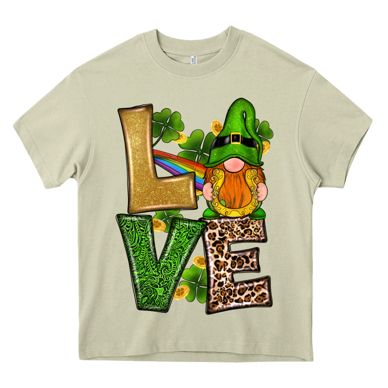 St Patricks Day Gnomes Shamrock Love Heavy Core Tee by RanaPortraitStore | Teevron