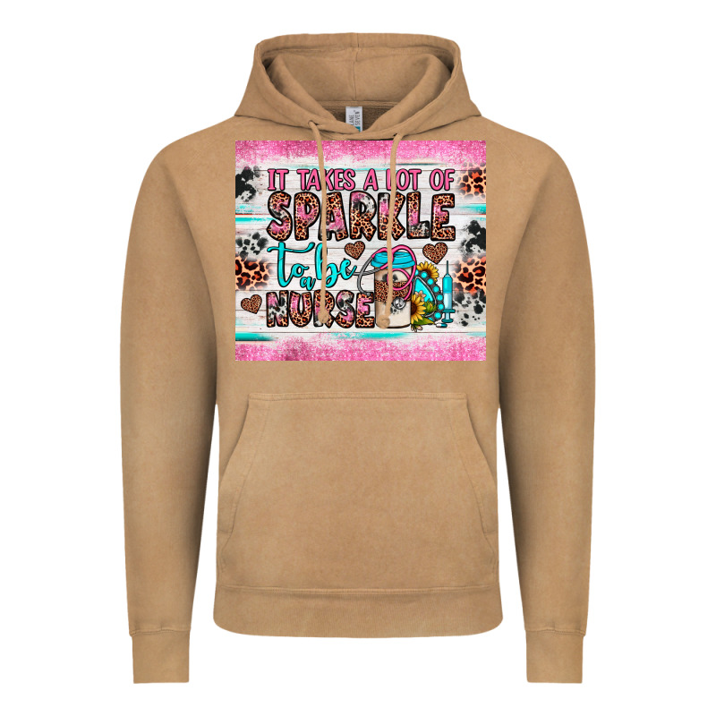 It Takes A Lot Of Sparkle To Be A Nurse Vintage Hoodie by JahusDesignShop | Teevron