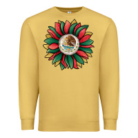 Antique Gold mexican sunflower Premium Sweatshirt - Jasminsmagicworld