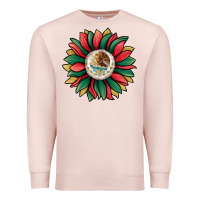 Pale Pink mexican sunflower Premium Sweatshirt - Jasminsmagicworld