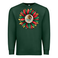 Sports Green mexican sunflower Premium Sweatshirt - Jasminsmagicworld