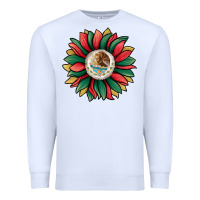 White mexican sunflower Premium Sweatshirt - Jasminsmagicworld
