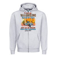 Heather Grey bind my wandering heart to thee Zipper Hoodie - MaliasSmallBusiness