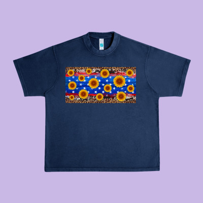 Armed Forces Day Sunflower Urban Heavy Tee Designed By Artiststas