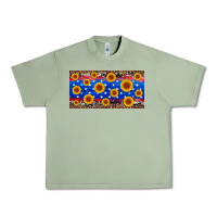 Oil Green armed forces day sunflower Urban Heavy Tee - Artiststas