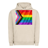 Pigment French Oak Pride flag Urban Hoodie - CowGirlArtShop