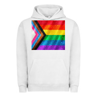 Pigment Lunar Rock Pride flag Urban Hoodie - CowGirlArtShop