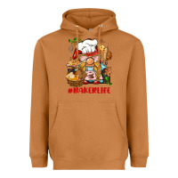Meerkat baker life gnome Heavyweight Hoodie - BarkalooDesign