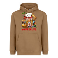 Toasted Coconut baker life gnome Heavyweight Hoodie - BarkalooDesign
