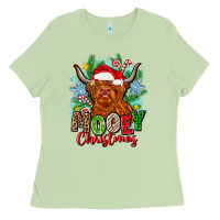 Matcha mooey christmas Ladies Tee - Zillion Design Studio