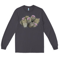 Smoke cob beehive cactus Long Sleeve Tee - LillyAllenDesigns