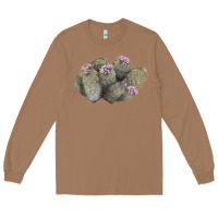 Toasted Coconut cob beehive cactus Long Sleeve Tee - LillyAllenDesigns