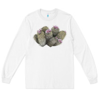 White cob beehive cactus Long Sleeve Tee - LillyAllenDesigns