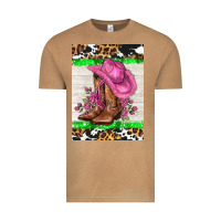 Vintage Camel cowgitl hat and roses Vintage Tee - AdoDesignShop