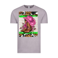 Vintage Zinc cowgitl hat and roses Vintage Tee - AdoDesignShop
