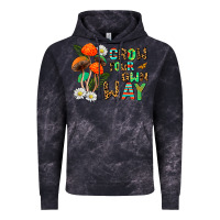 Cloud Black grow your own way Vintage Hoodie - AdoDesignShop