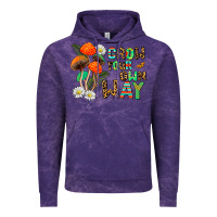 Cloud Purple grow your own way Vintage Hoodie - AdoDesignShop