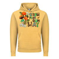 Vintage Mustard grow your own way Vintage Hoodie - AdoDesignShop