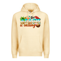 Pina Colada the beach is calling Premium Hoodie - NancyCooperArtShop