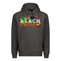Smoke the beach is calling Premium Hoodie - NancyCooperArtShop