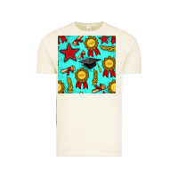 Vintage Arctic graduation seamless pattern Vintage Tee - BundleAndBundleShop