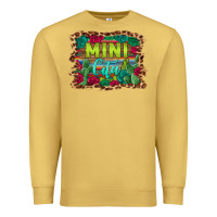 Antique Gold mini cita serape background Premium Sweatshirt - BarkalooDesign