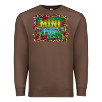 Chestnut mini cita serape background Premium Sweatshirt - BarkalooDesign