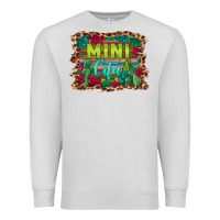 Dove Grey mini cita serape background Premium Sweatshirt - BarkalooDesign