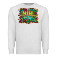 Oatmeal Heather mini cita serape background Premium Sweatshirt - BarkalooDesign